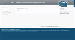 Desktop Screenshot of baq-welkoborsky.de